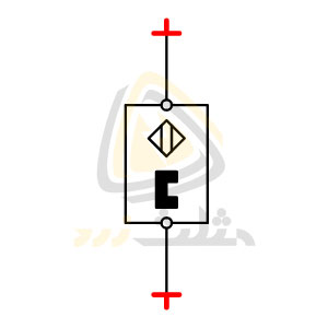 نماد سنسور مغناطیسی طبق استاندارد IEC