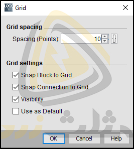 snap to grid