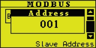 مقدار آدرس slave