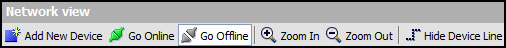 Networking toolbar