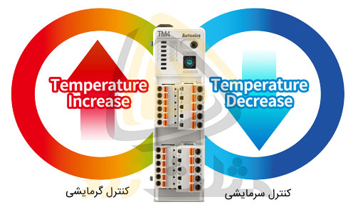 • کنترل هم زمان سرمایش / گرمایش در برخی از ترموستات اتونیکس