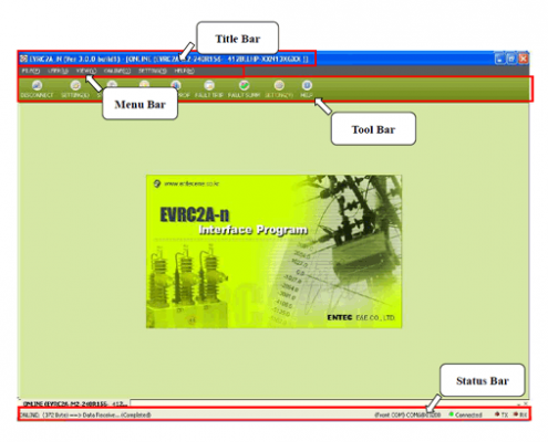 نرم افزار ریکلوزر انتک EVRC2A-n