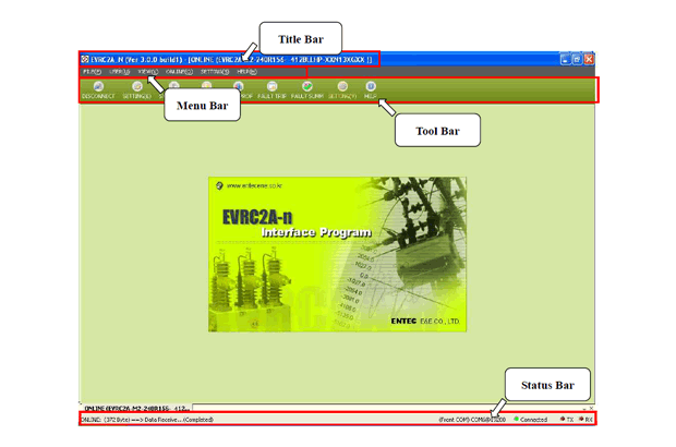 نرم افزار ریکلوزر انتک EVRC2A-n