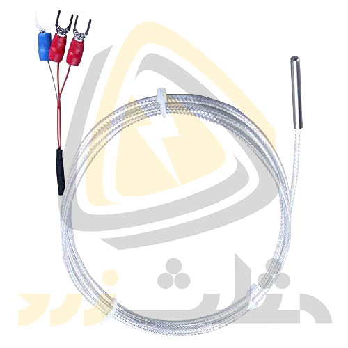 3pcs Package of High Accuracy RTD PT100 Sensor Probes, Water Proof, 6.6 Feet (2 Meter) Length