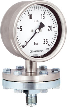 Standard diaphragm pressure gauges Type D4