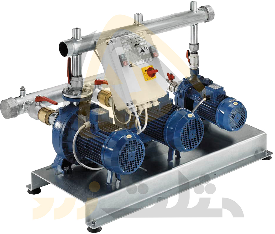 واحد بوستر پمپ فشار الکترونیکی یا Electric pressure booster pump unit 